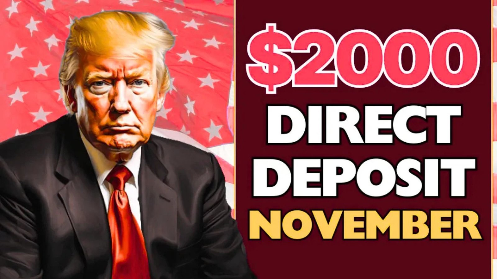 IRS $2,000 Direct Deposit November 2025