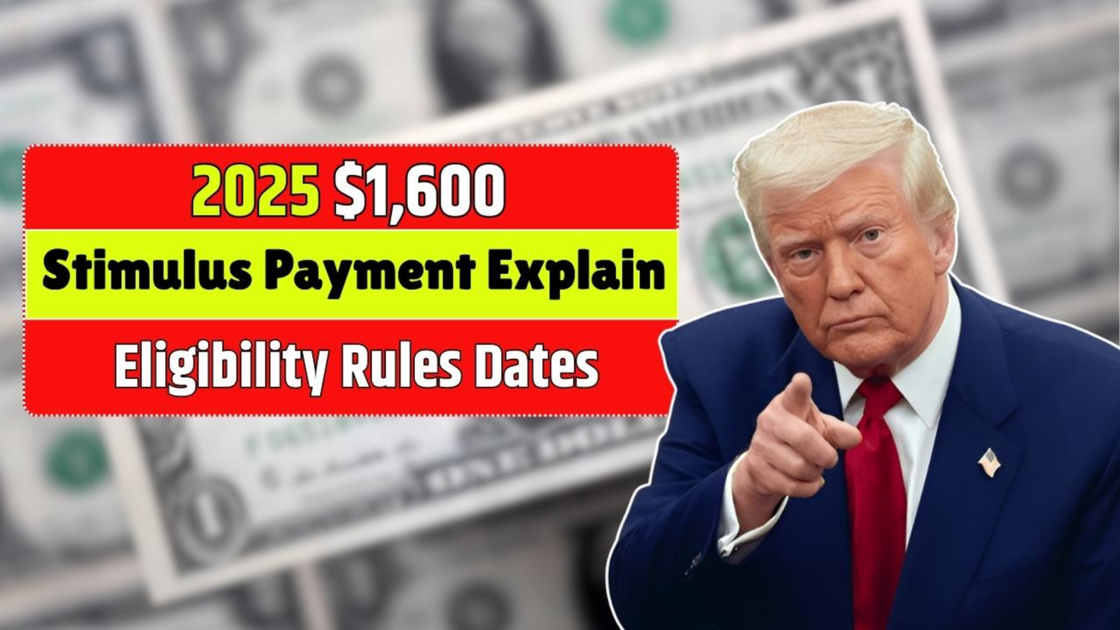 Claim Your Potential $1,600 Stimulus Payment in 2025