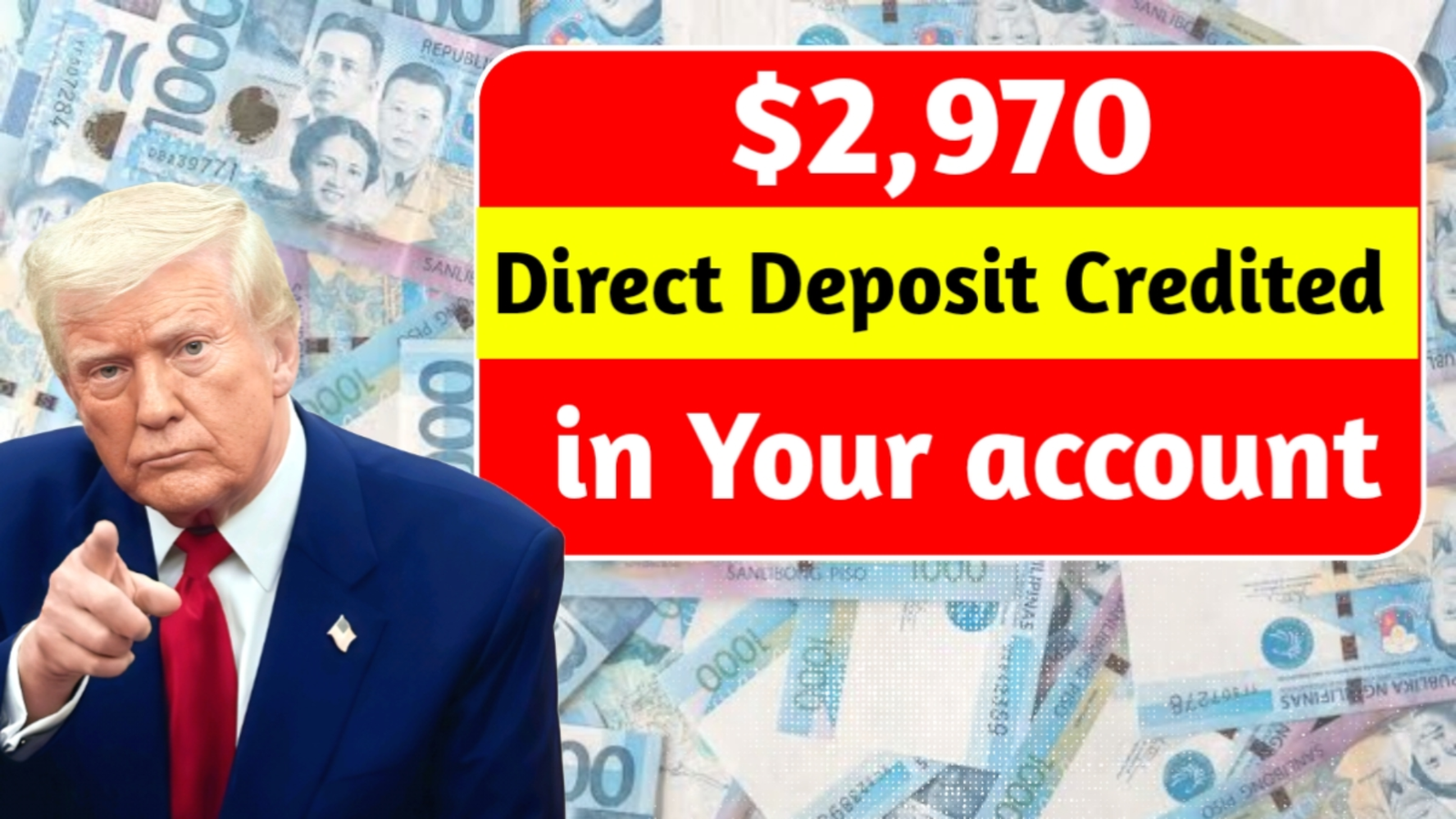 $2970 Direct Deposit 2025